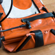 Illustration for article titled This Inflatable Suitcase Made Out of Old Truck Tarps Works Surprisingly Well
